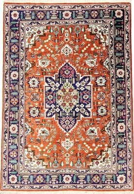 Ghom Seide  Teppich 116x79