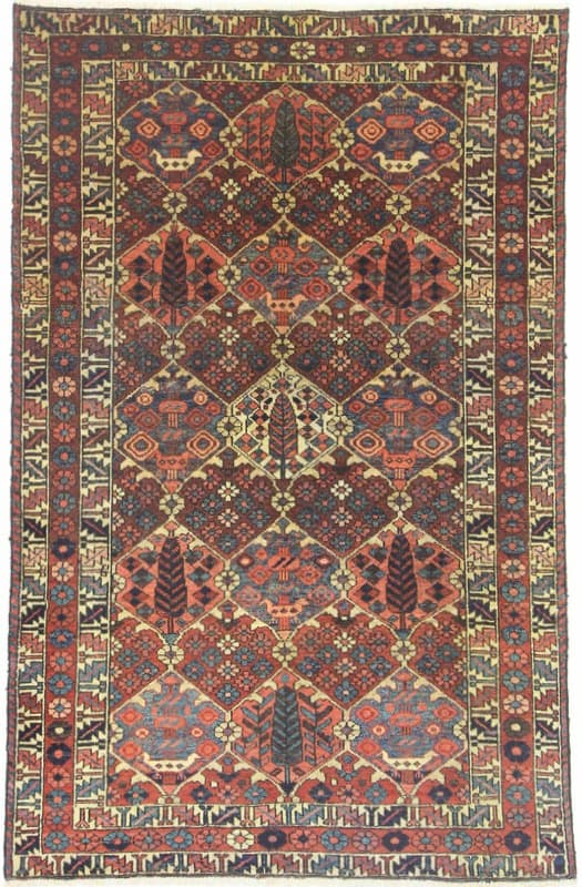 Bahktiar Antike Teppich 207x136