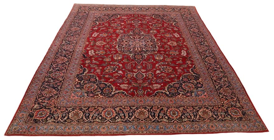 Antike  Kashan Teppich 417x315 - Image 3