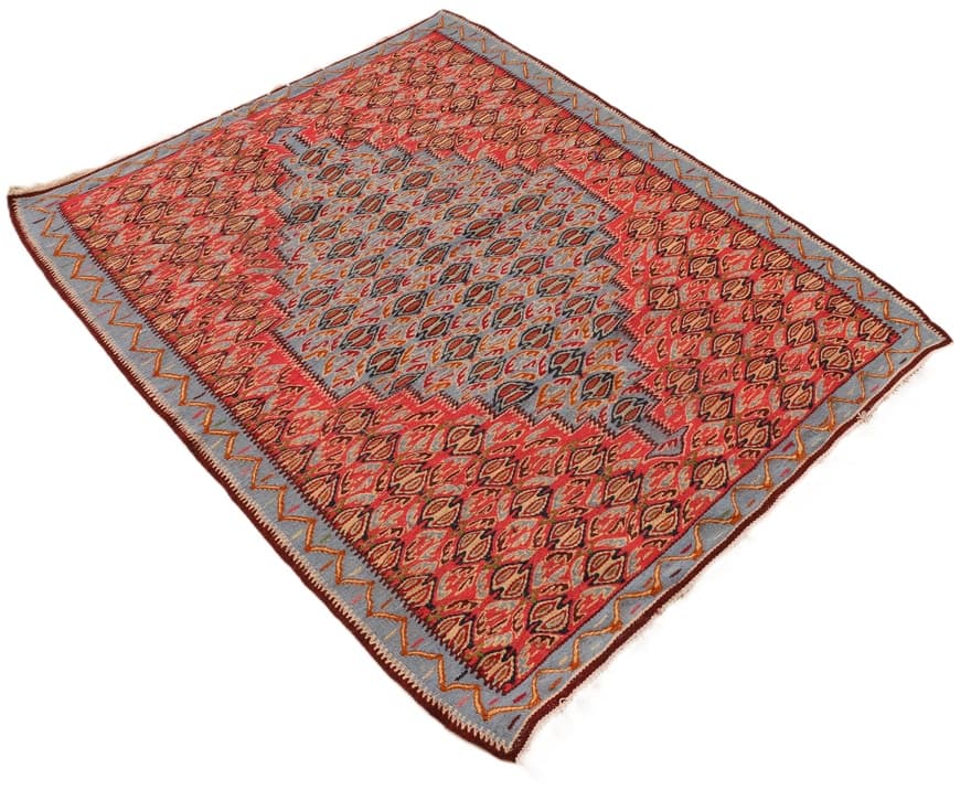Kelim Seneh Teppich 104x77 - Image 2