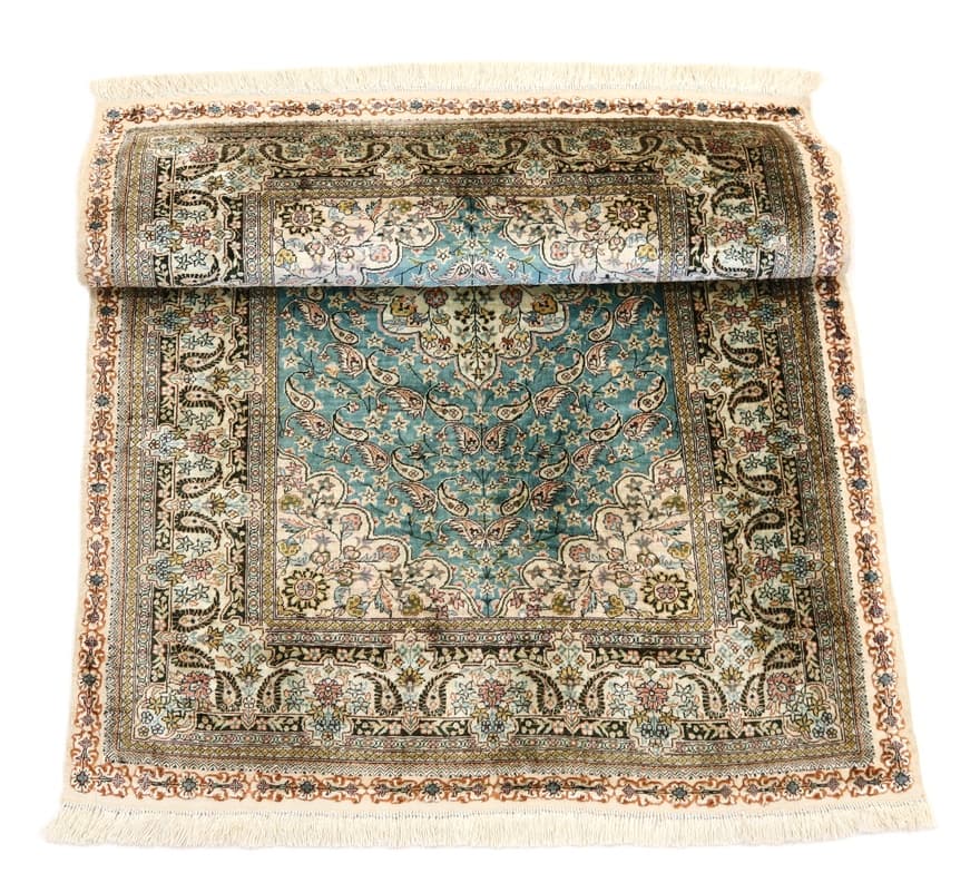 Hereke Seide Teppich  117x77 - Image 4