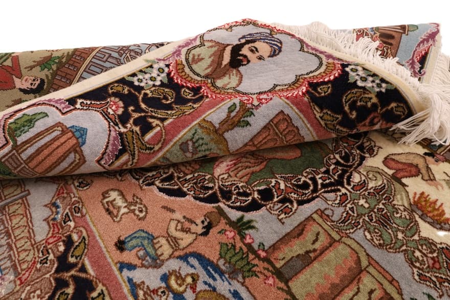 Tabriz 50 Raj Teppich 97x71