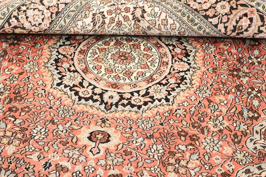 Kashmir Seide Teppich 190x125