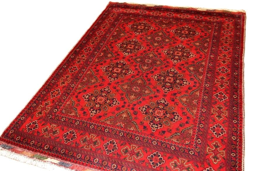 Afghan-Beljikwool Carpet  199x153 - Image 4