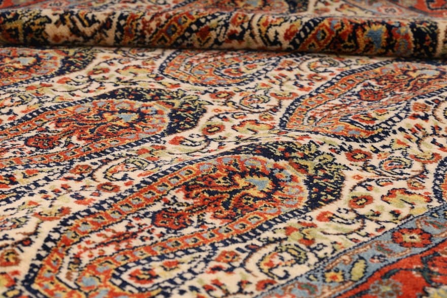 Senneh Yasha oruje Silknkette Carpet  176x117 - Image 4