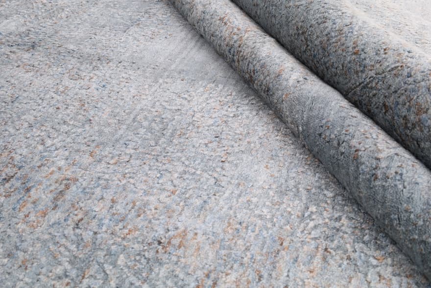 MODERN Teppich Hellgrau 302x240