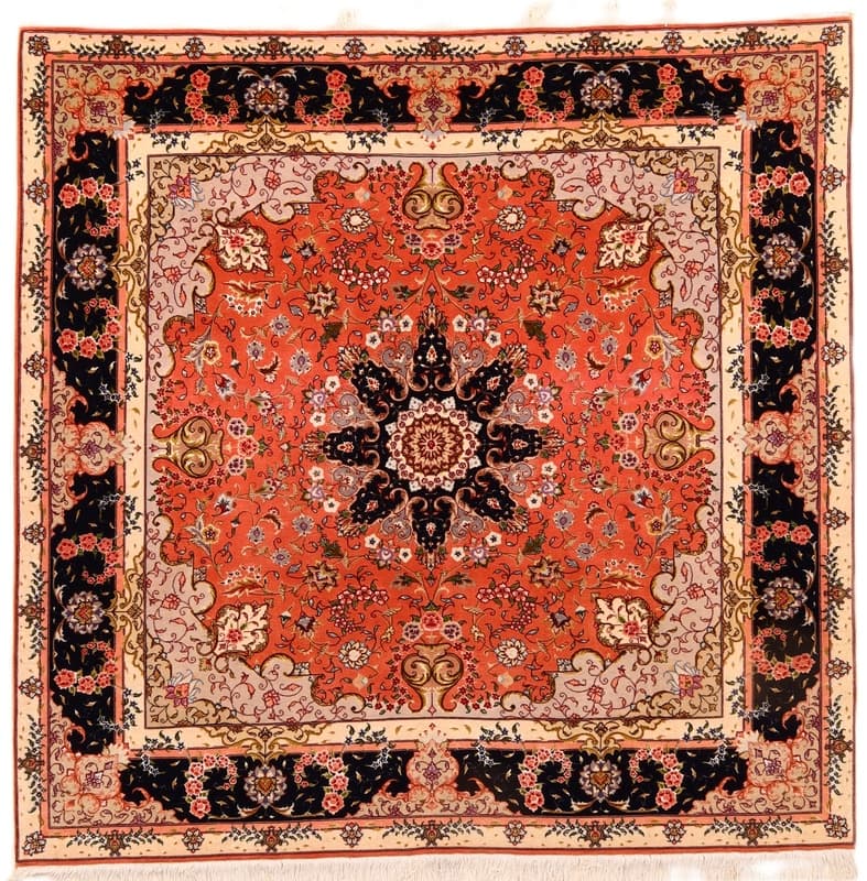 Tabriz 50Raj Teppich 199x198