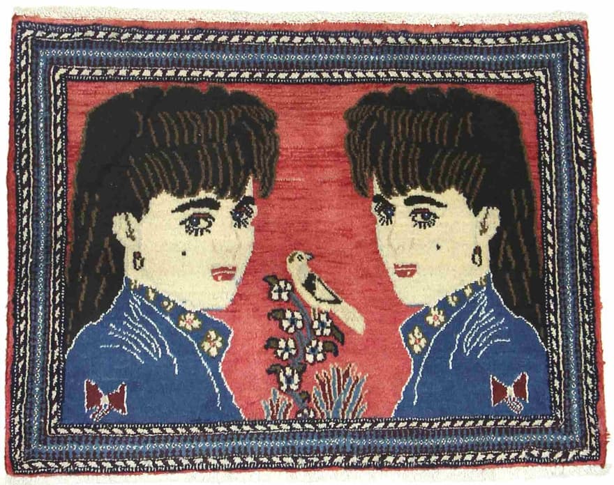 Mashad Teppich 78x59