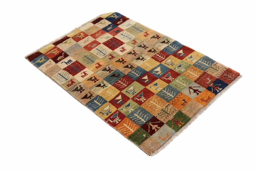 Gabbeh Teppich 151x109