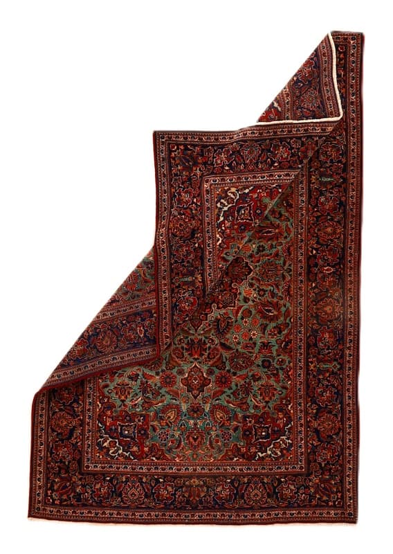 Keshan Antique Carpet 196x130