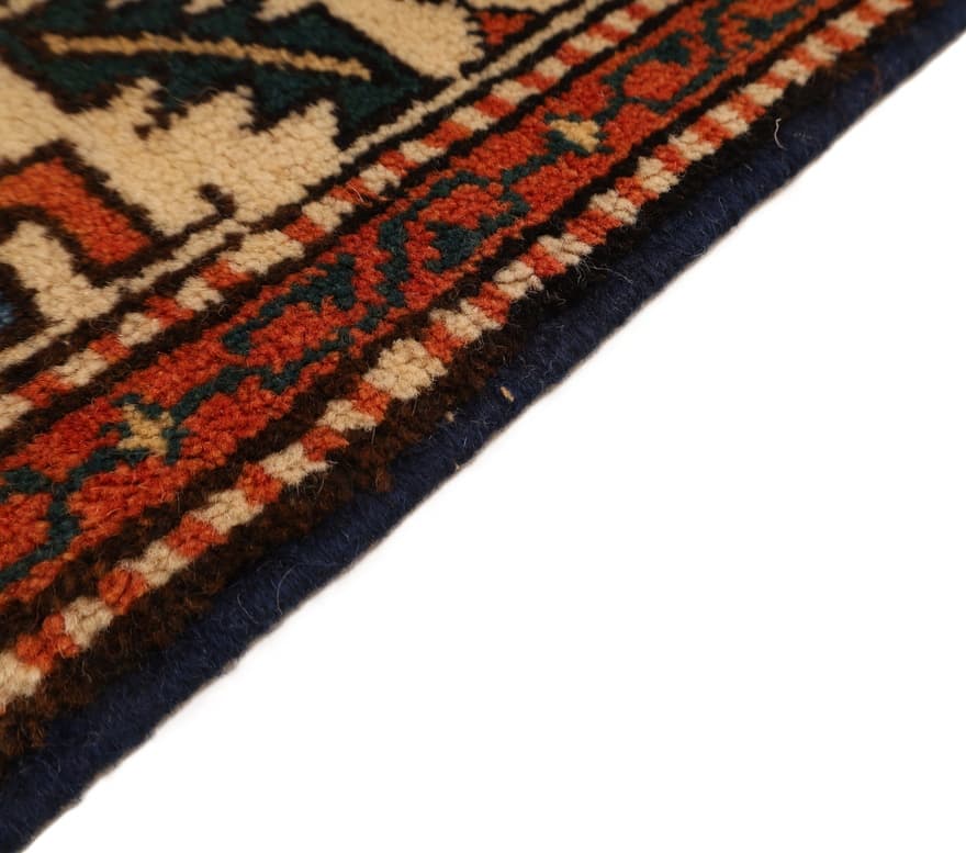 Antike  Kazak Teppich 198x115 - Image 5