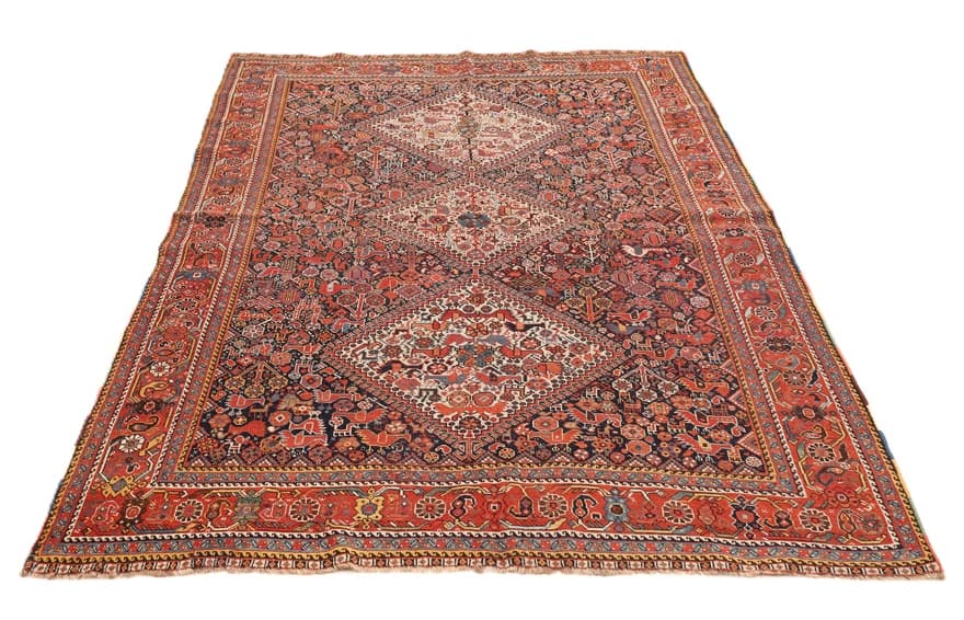 Antique Ghashghai Carpet  237x157