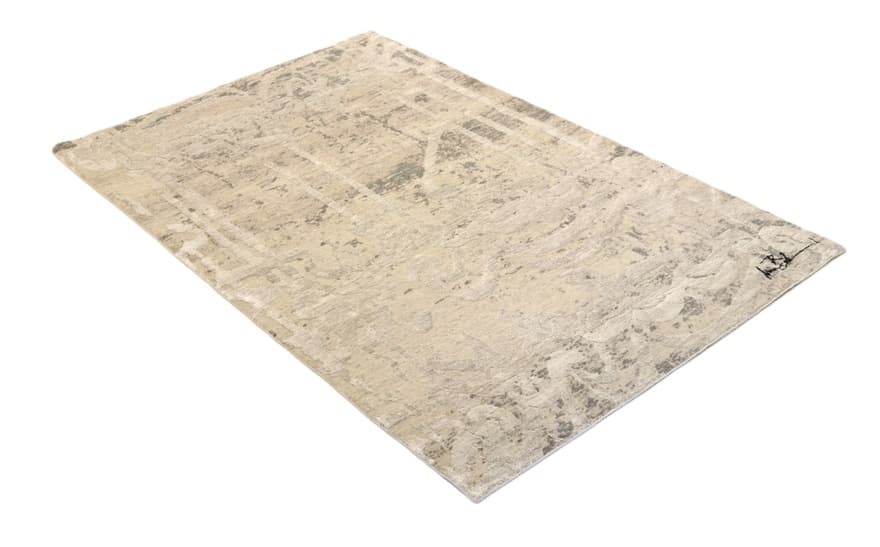 Modern Lotus Teppich handgewebt 243x151