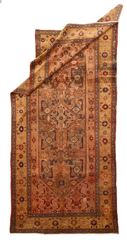 Antique Malayer Carpet 365x164