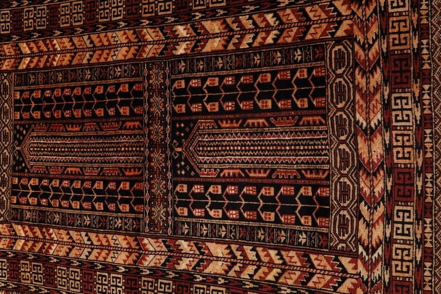 Antique Baluch Carpet  132x89 - Image 5