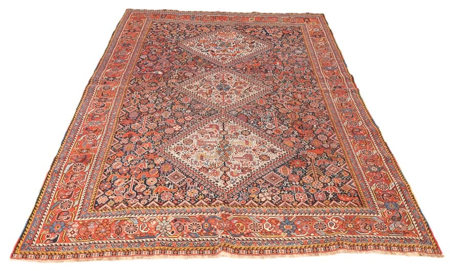 Antique Ghashghai Carpet  237x157