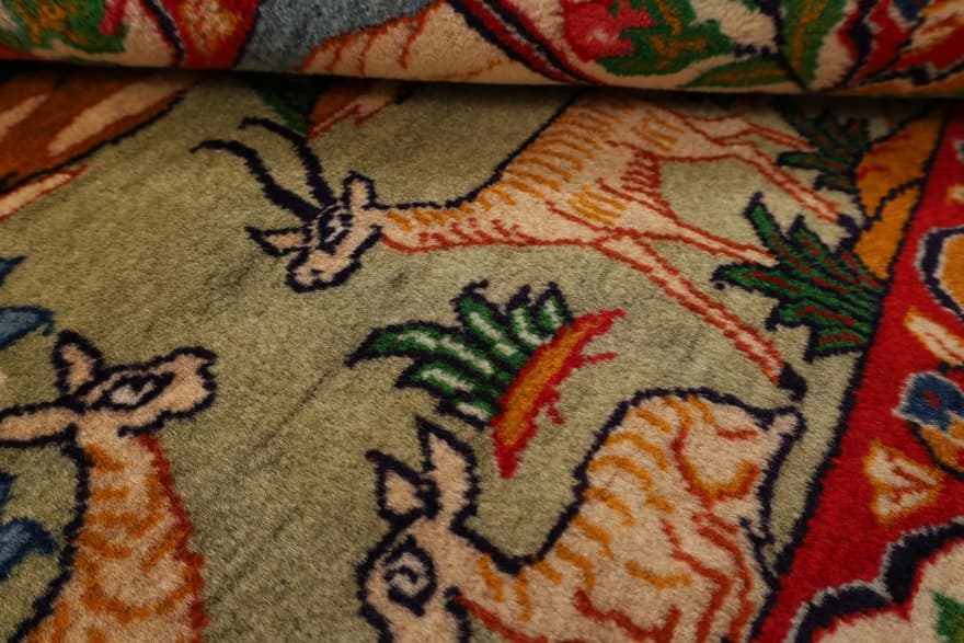 Sarouk Carpet  76x59 - Image 3