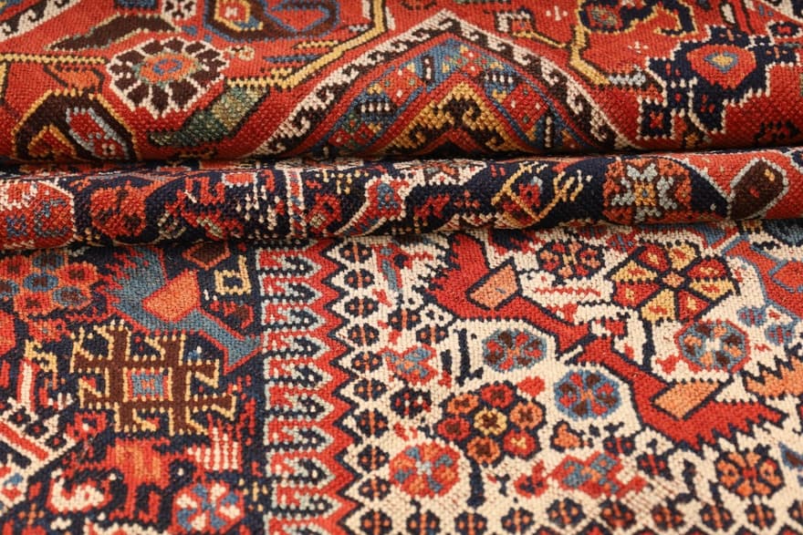 Antique Ghashghai Carpet  237x157