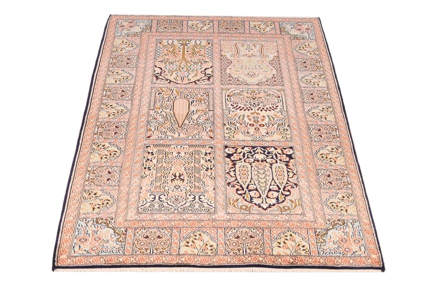 Kashmir Silk Carpet 153x94