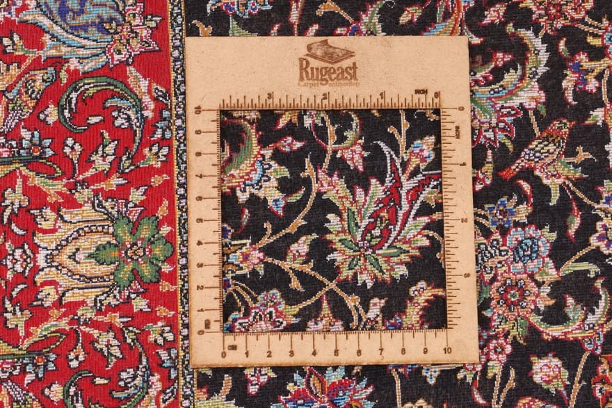 Ghom Rose Teppich 120x80