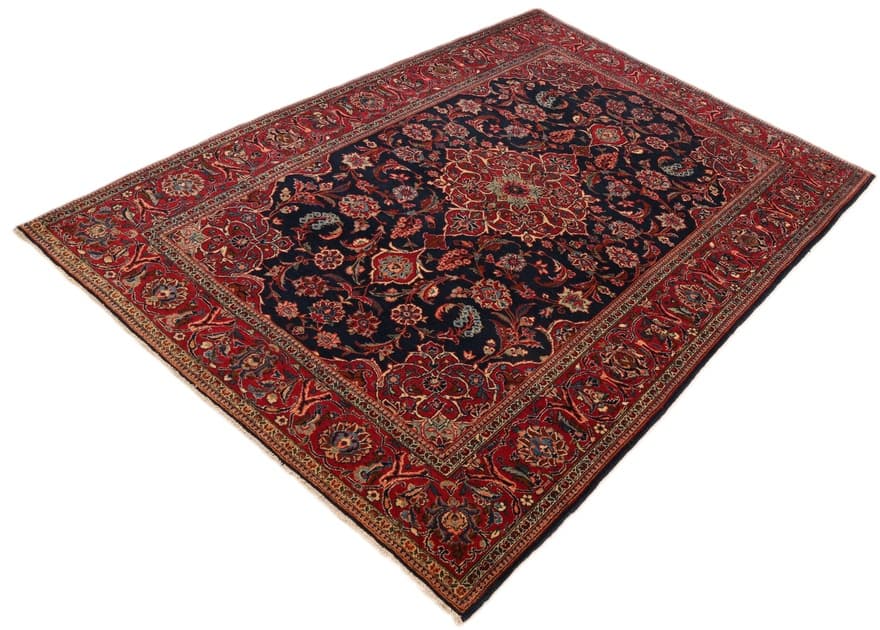 Antique Kashan Teppich 202x136 - Image 2