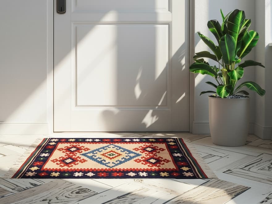 Kilim Carpet  87x62 - Image 2