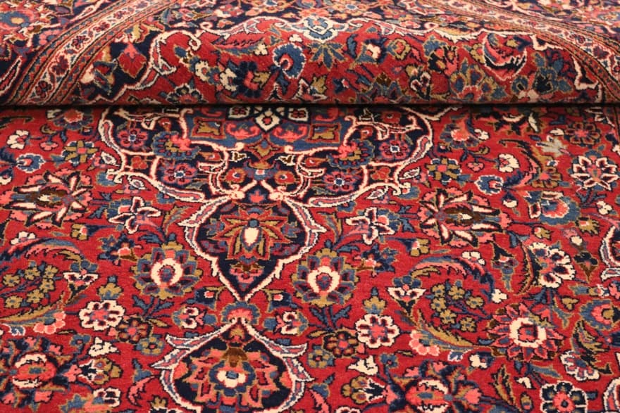Kashan Teppich  210x136