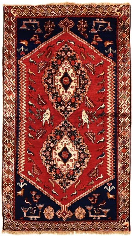 Ghashghai Teppich 219x125