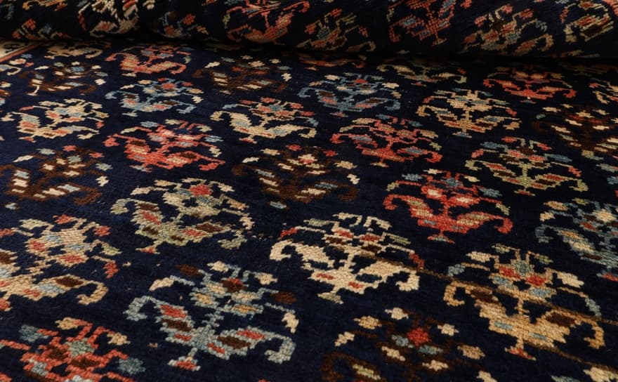 Antique Azarbaiejan Carpet  474x112 - Image 4