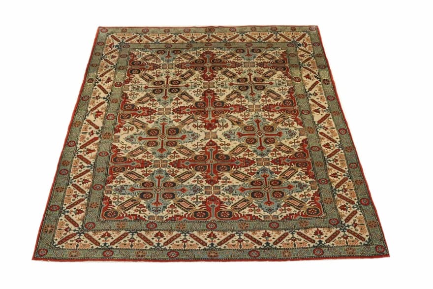 Ghom Antik Teppich 204x140