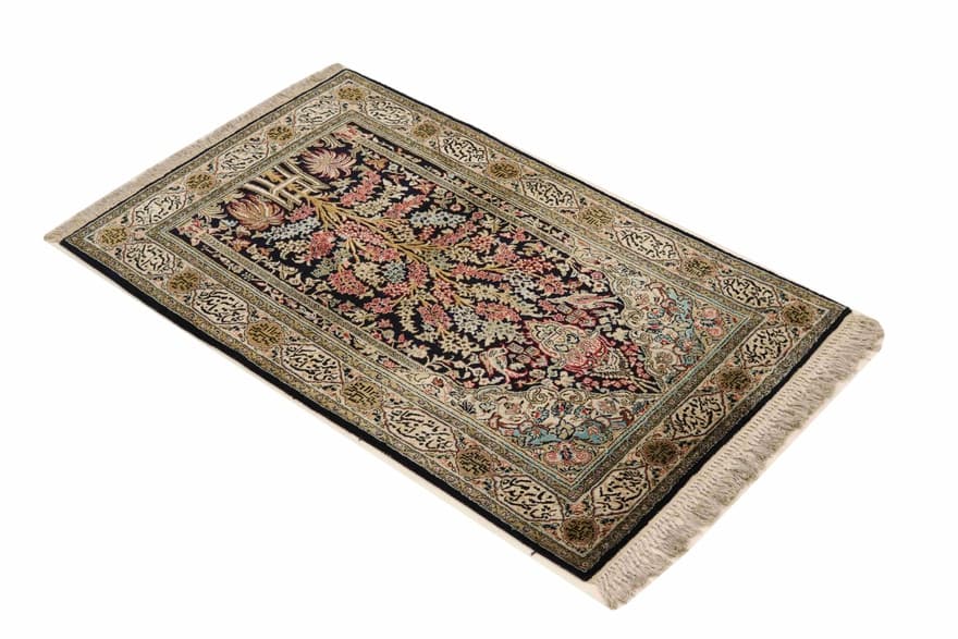 Ghom Silk Carpet 135x80