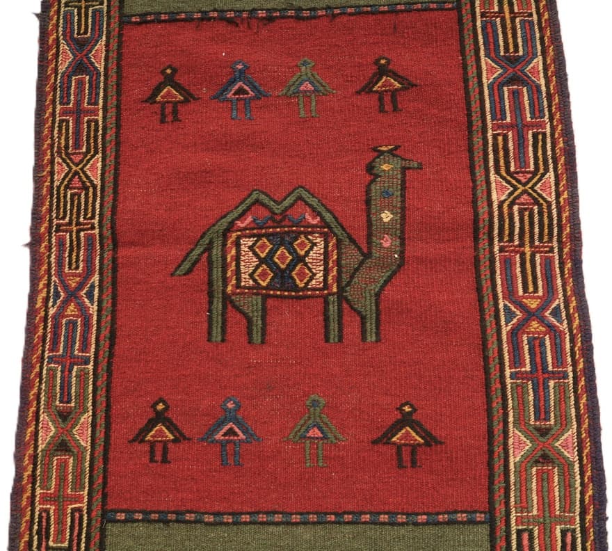 Kilim Fars Carpet  180x62 - Image 5