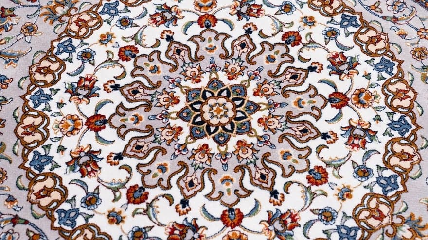 Ghom Dahlia Teppich  90x60 - Image 2