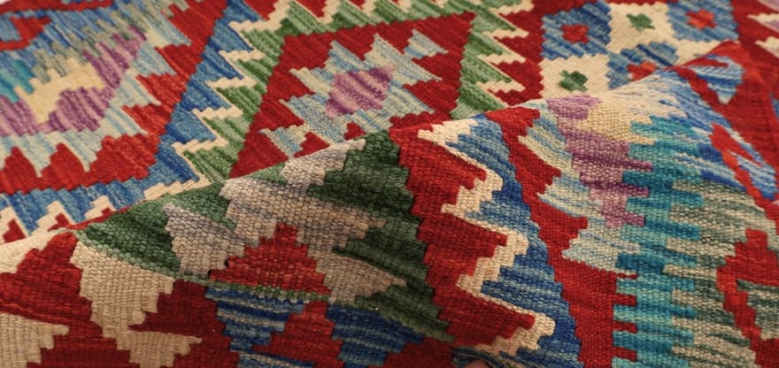 Kilim Carpet  123x84 - Image 4
