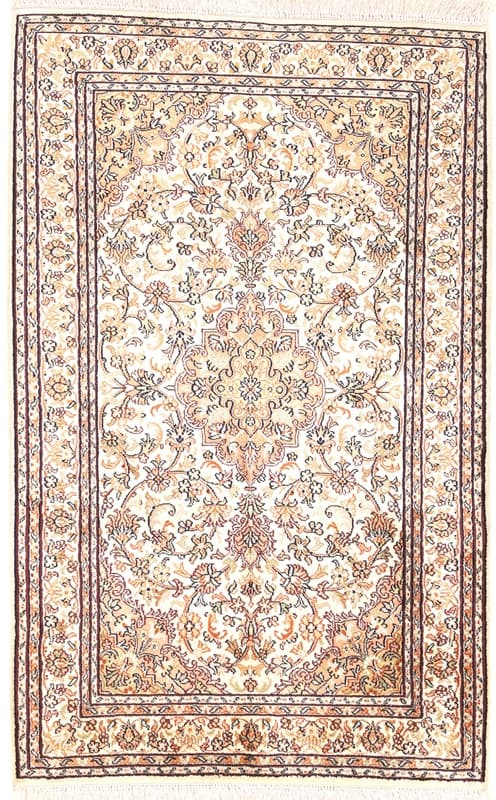 Kahmir Silk Teppich 129x81