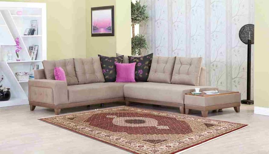 Tabriz Mahi Teppich 351x250