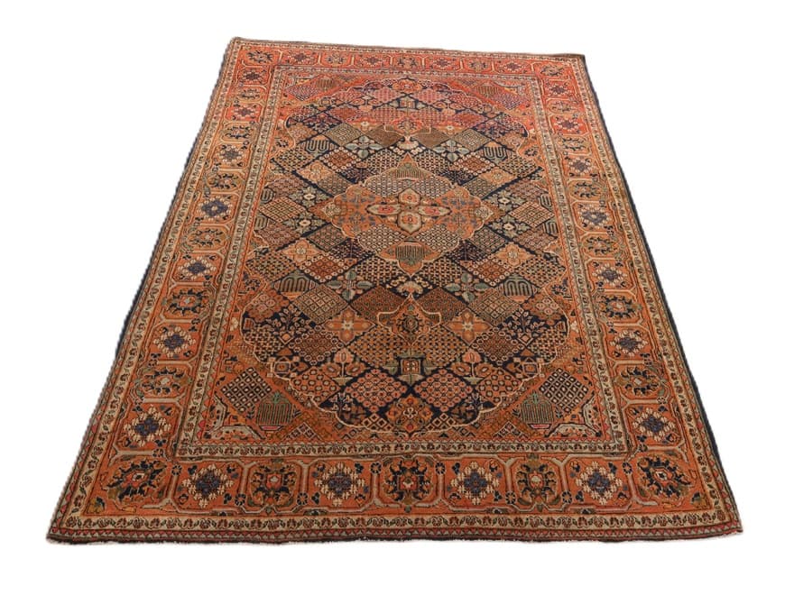 Kashan Antik  Teppich 207x133