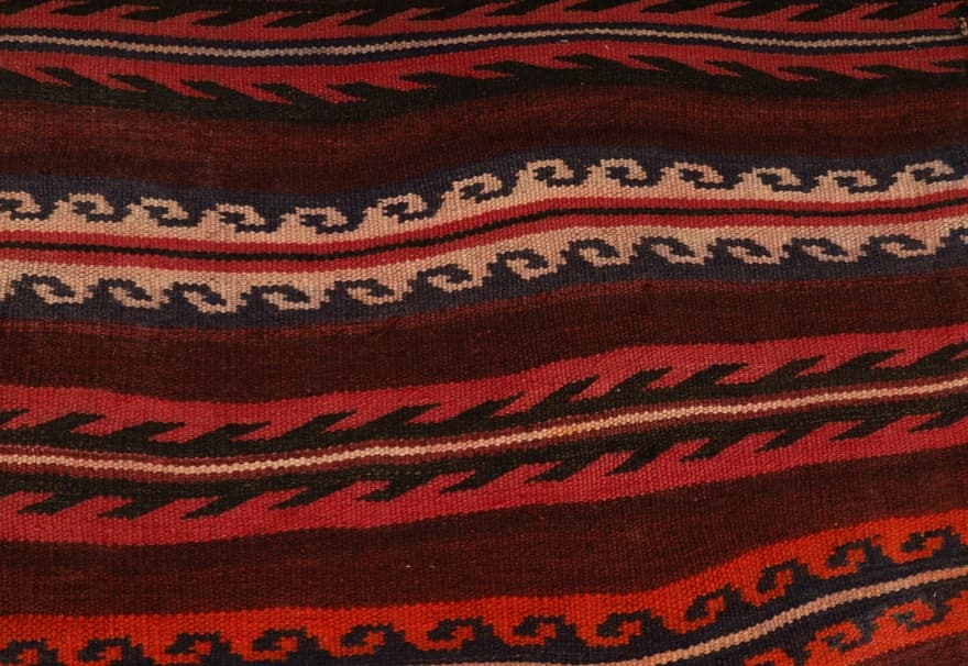 Antique Sarough  Carpet 125x75