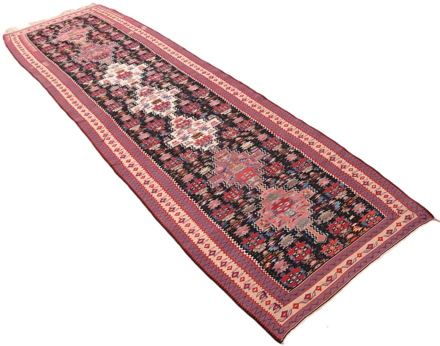 Kilim Fars Carpet  274x83 - Image 3