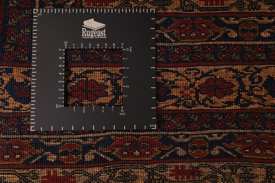 Antique Afgan Carpet 273x197 - Image 6