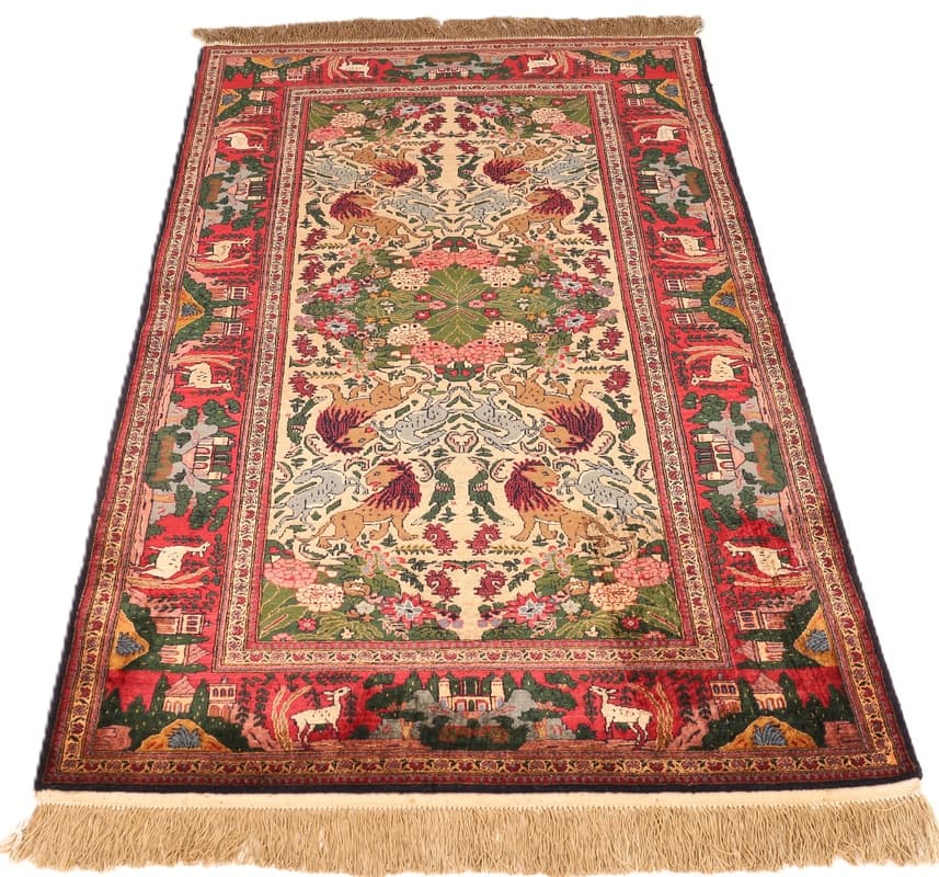 Quchan Seide Teppich 153x94