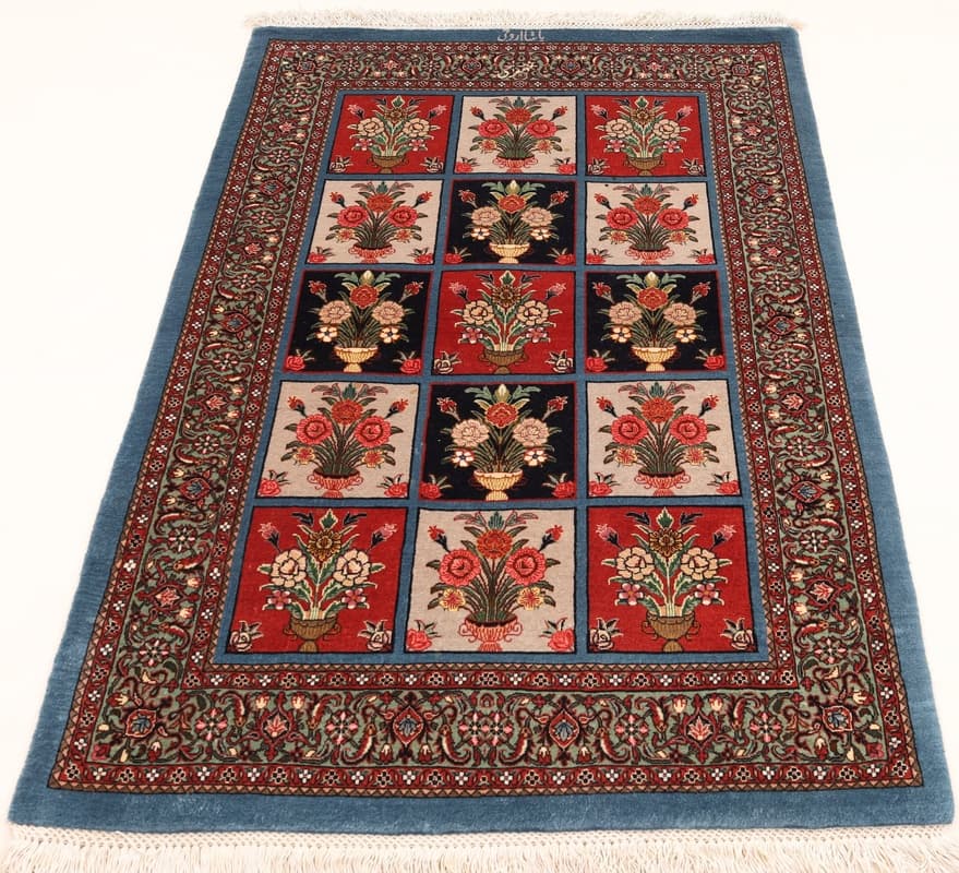 Bidjar Tagave Silknkette Carpet  118x84 - Image 3
