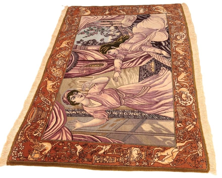 Tabriz50Raj Teppich 150x100 - Image 6