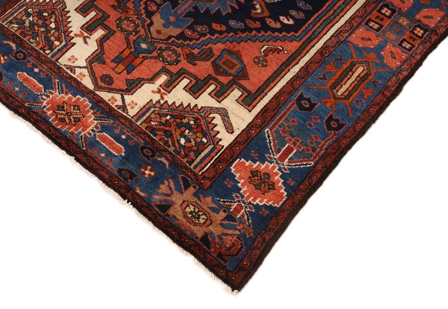 Antique Zanjan Carpet 206x129 - Image 6