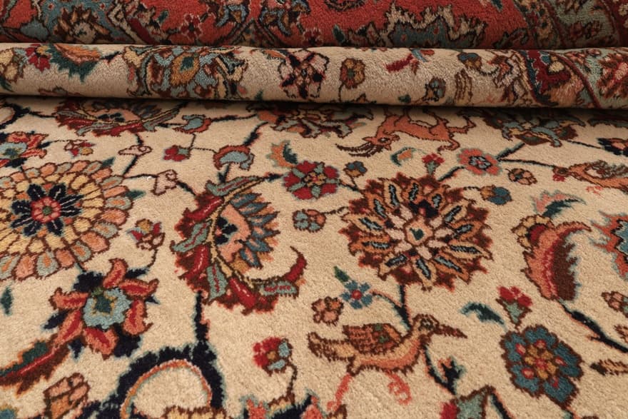 Tabriz  Majdih Teppich 415x304 - Image 4