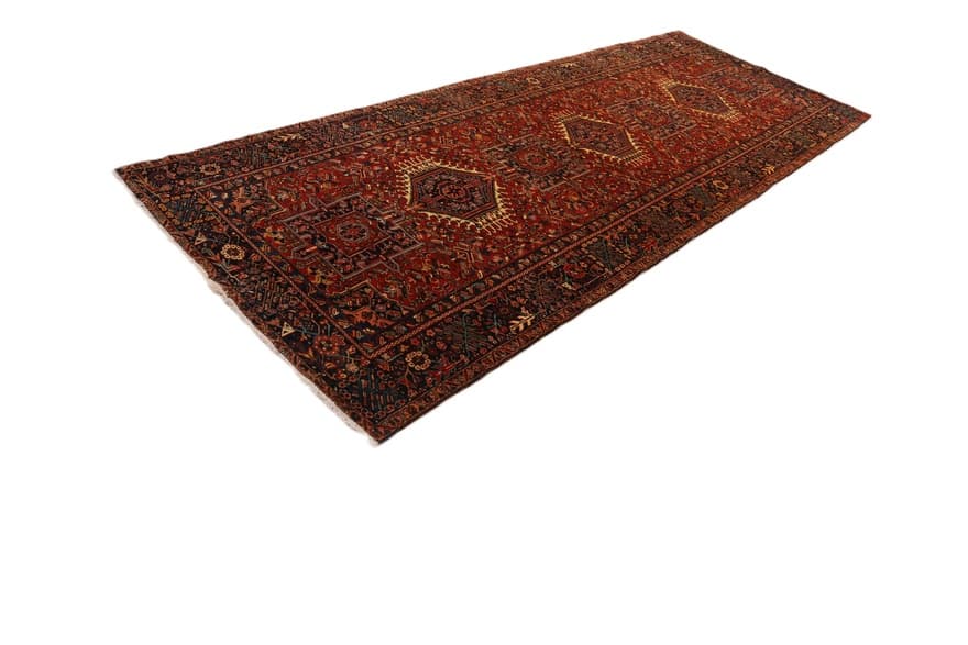 Heriz Antique Carpet 390x145