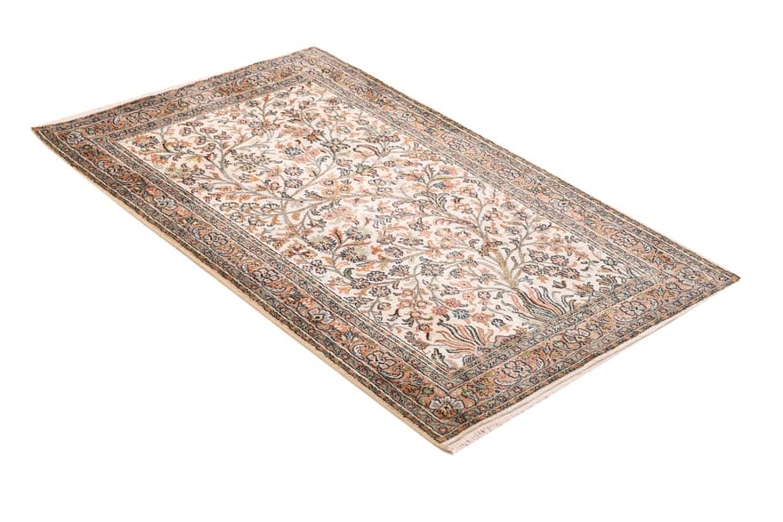 Kahmir Silk Teppich 124x73
