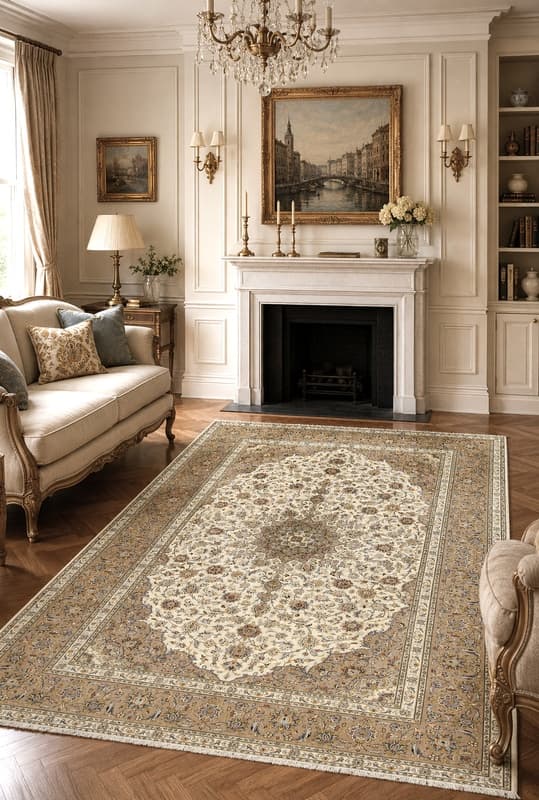 Kashan Teppich  350x244 - Image 2