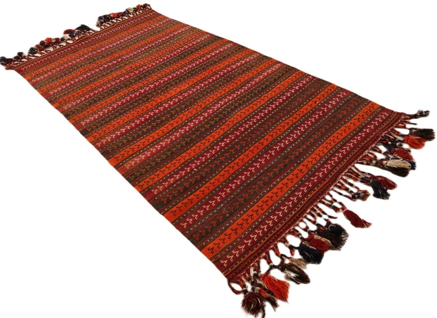 Kelim Fars Teppich 242x135 - Image 5