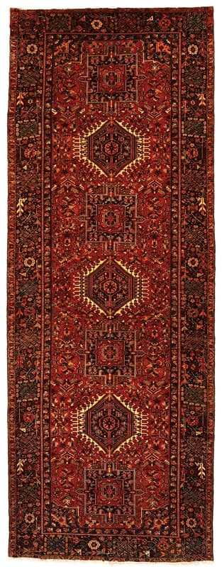 Heriz Antique Carpet 390x145